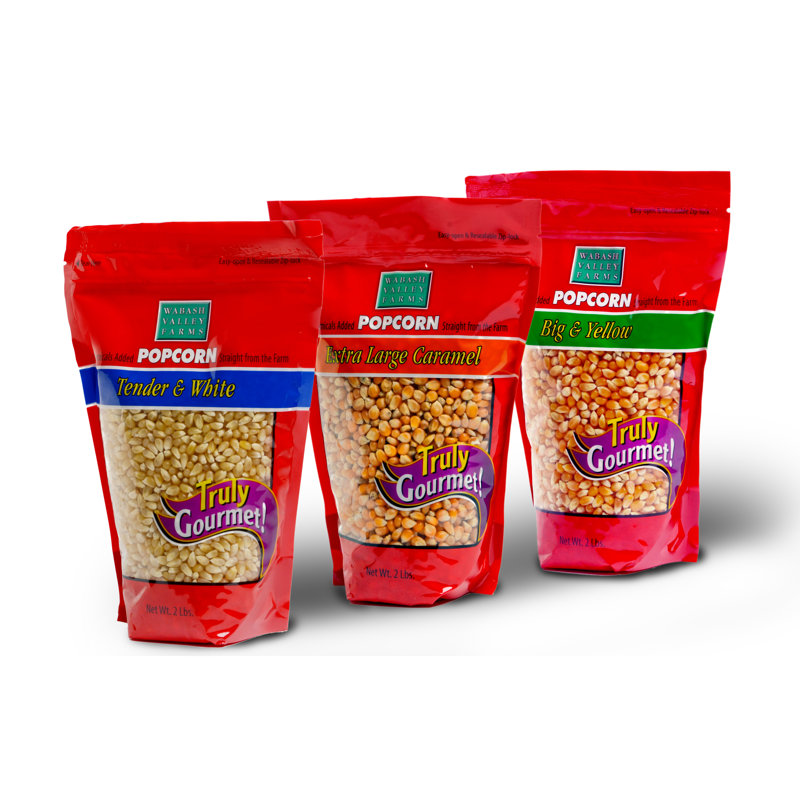 Wabash Valley Farms Big and Bold Gourmet Popcorn Trio Wayfair.ca